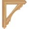 Ekena Millwork Olympic Arts & Crafts Rough Sawn Bracket, Western Red Cedar, 6"W x 36"D x 42"H BKT06X36X42OLY03RWR - alternate 3